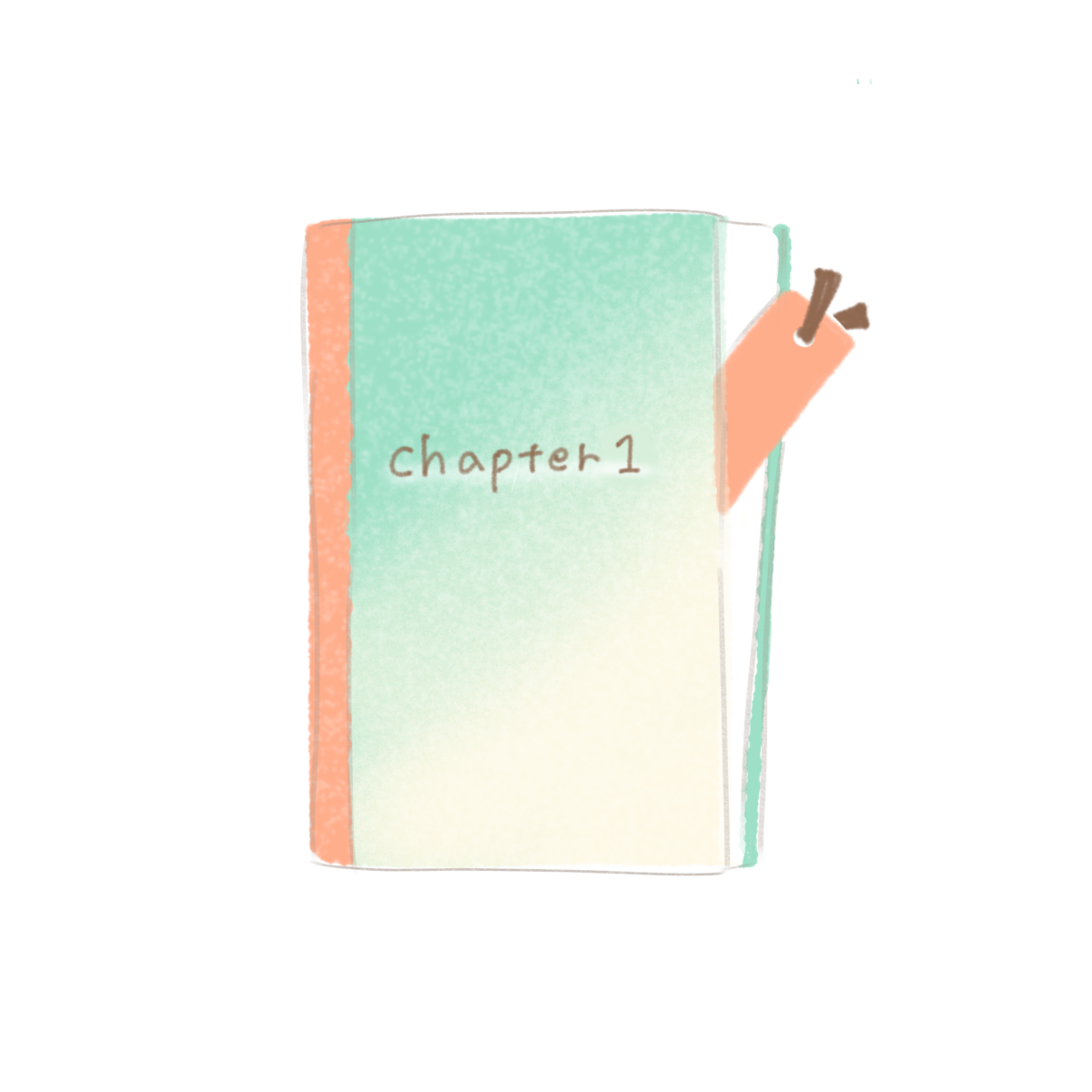 第1章の本 開いた状態